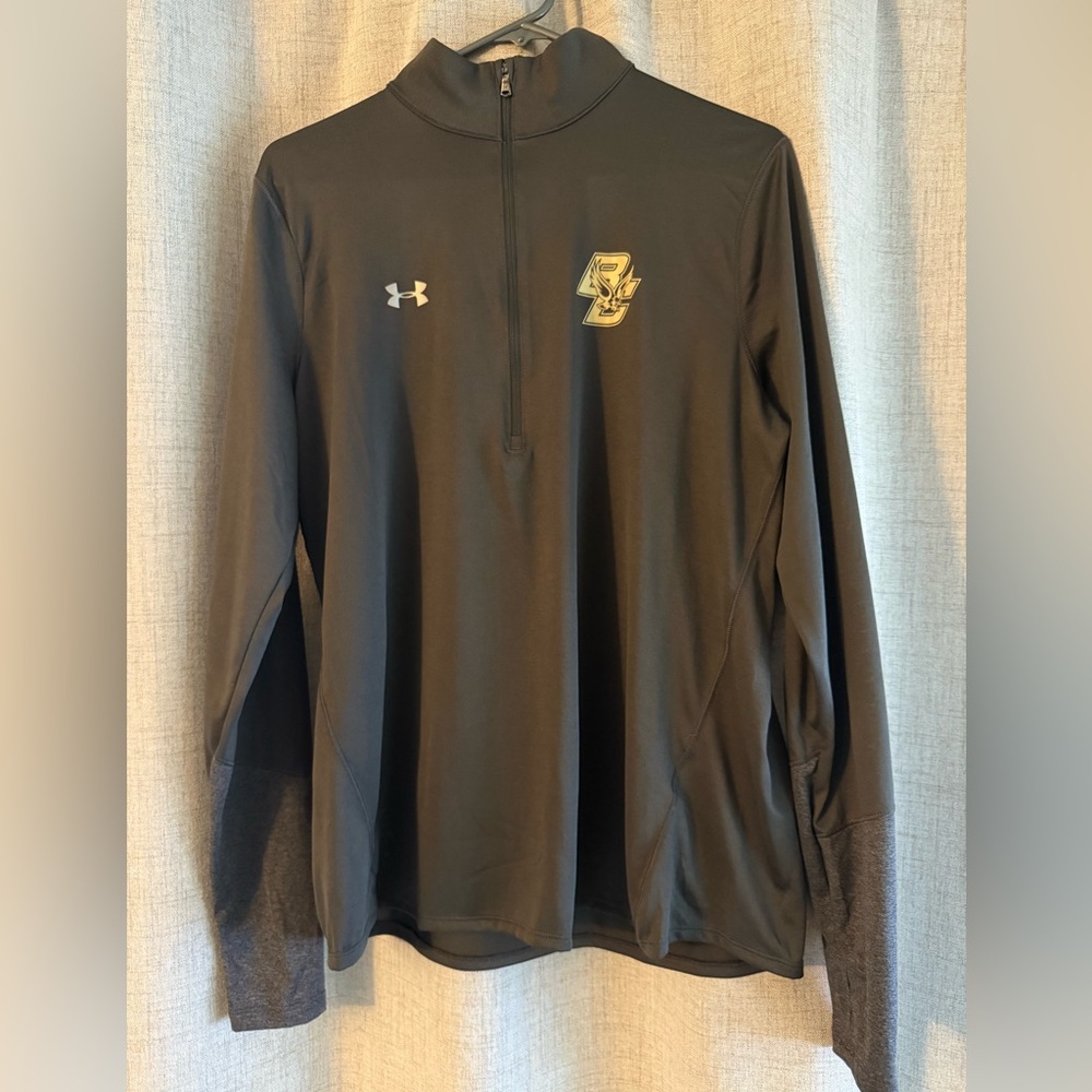 Under Armour Boston College Pullover Half Zip.